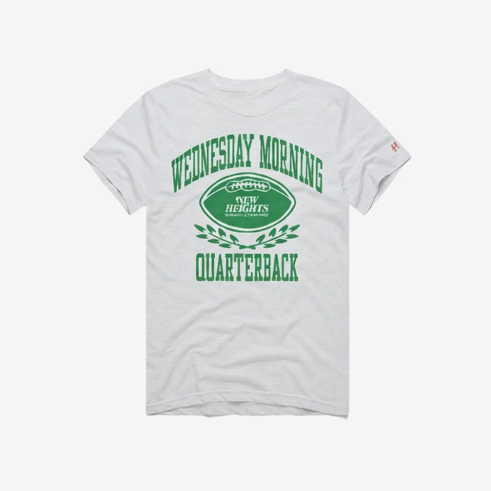 Wednesday Morning Quarterback New Heights T-Shirt New Heights Clothes Podcast Lover Gifts