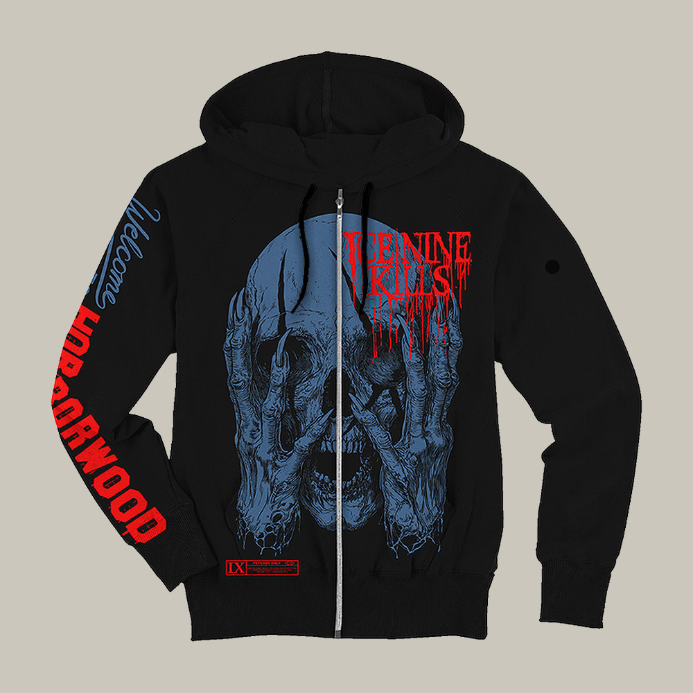 Welcome To Horrorwood Ice Nine Kills Hoodie Ice Nine Kills Apparel Metal Music Lover Gift Idea