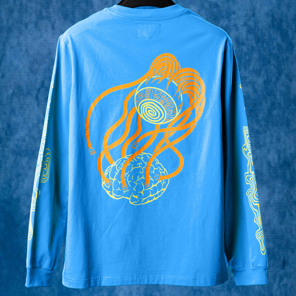 Wendigoon Merch Cyber Tap Long Sleeve Shirt Birthday Gifts For Husband