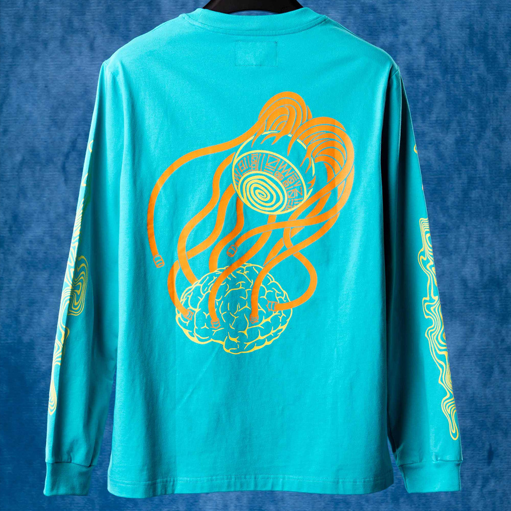 Wendigoon Merch Cyber Tap Long Sleeve T-Shirt Birthday Gifts For Boyfriend