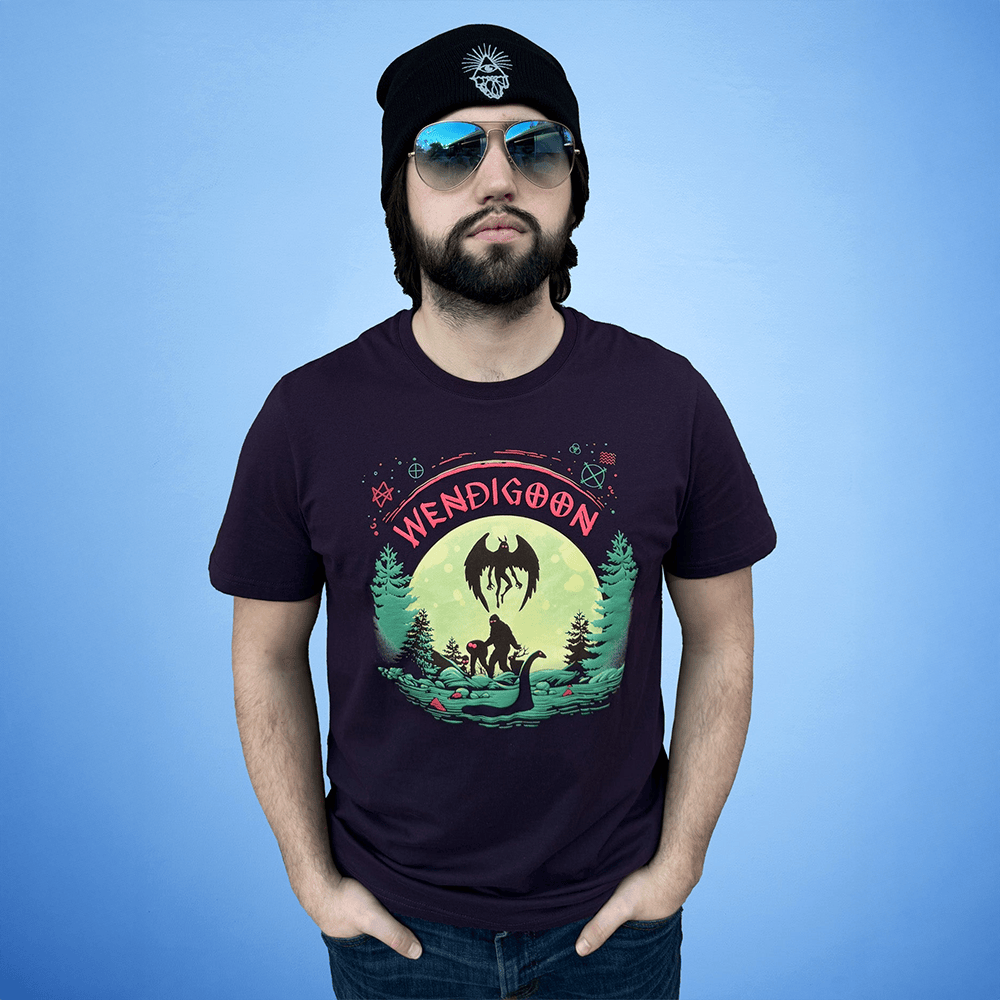 Wendigoon Merch Wendigoon Cryptids On Tour T-Shirt Best Father's Day Gifts Wendigoon Merch Wendigoon Cryptids On Tour T-Shirt Best Father's Day Gifts