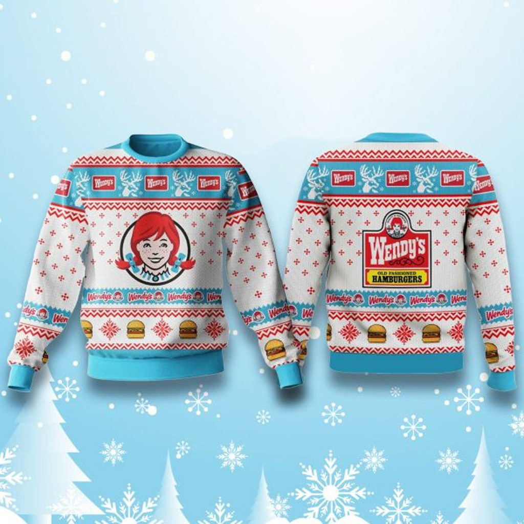 Wendy's Weapons Ugly Christmas Sweater Christmas Presents For Her Wendy's Weapons Ugly Christmas Sweater Christmas Presents For Her