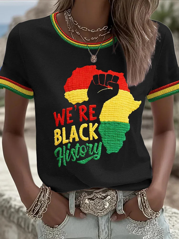 We're Black History T-Shirt Juneteenth Black History Clothing Gift For Mom