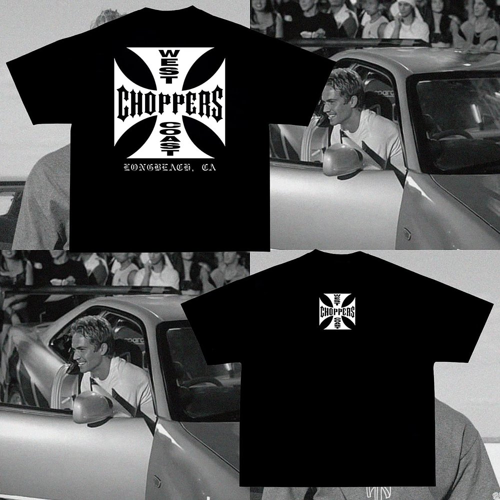 West Coast Choppers Motorcycle T-Shirt Fast And Furious Fans Gift Biker Merch