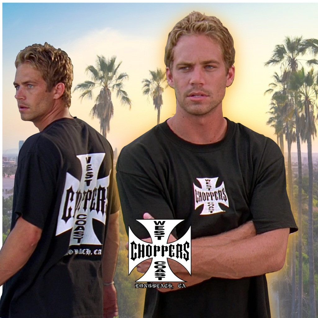 West Coast Choppers Shirt Paul Walker West Coast Choppers Merch Apparel Gifts