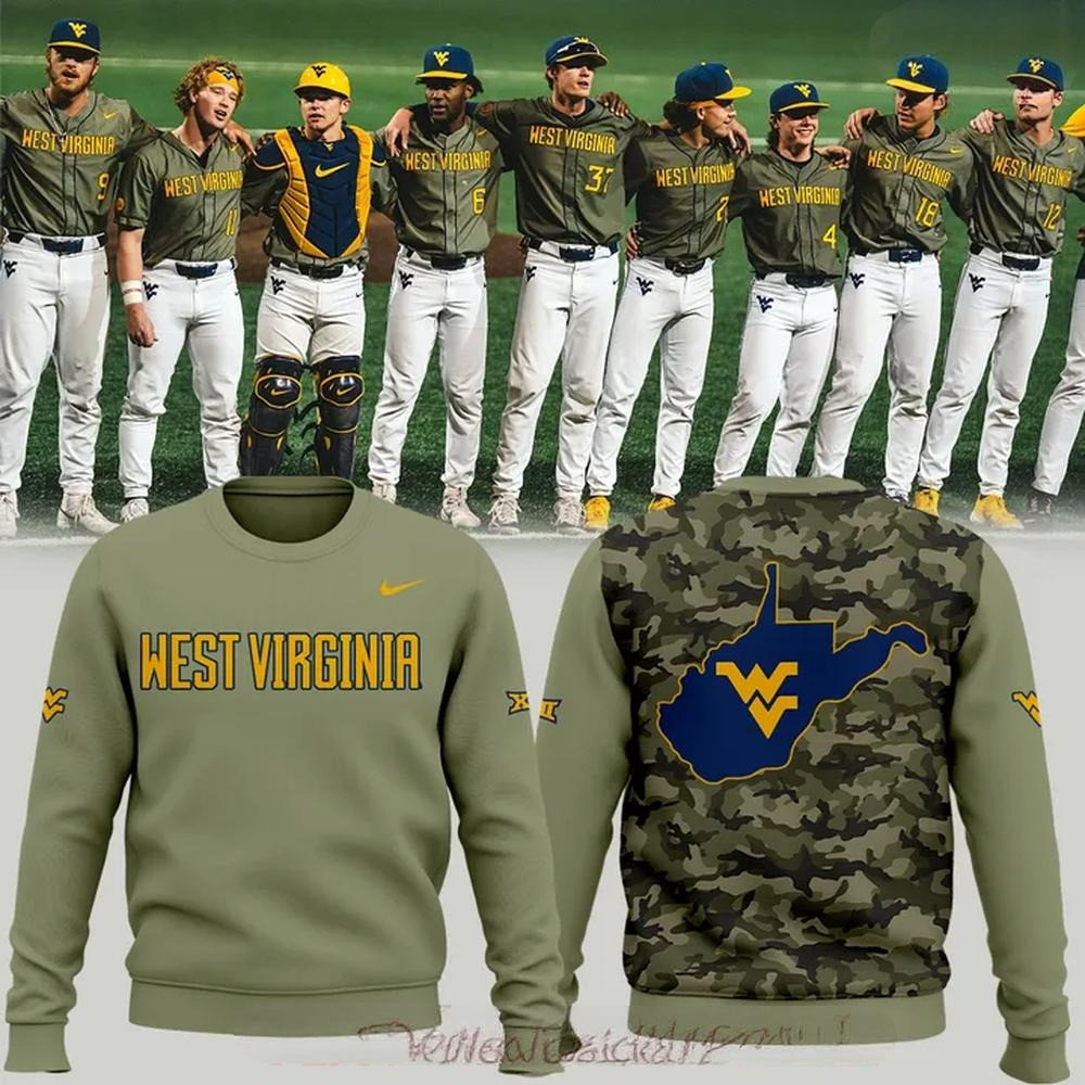 West Virginia Mountaineers 2025 Camo Limited Sweatshirt Best Gifts For Football Fans