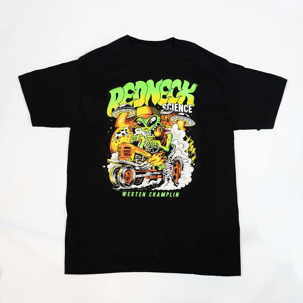 Westen Champlin Merch Redneck Science Alien T-Shirt Dad Fathers Day Gifts Westen Champlin Merch Redneck Science Alien T-Shirt Dad Fathers Day Gifts