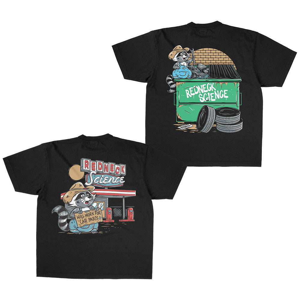 Westen Champlin Merch Redneck Science Racoon T-Shirt Top Father's Day Gifts