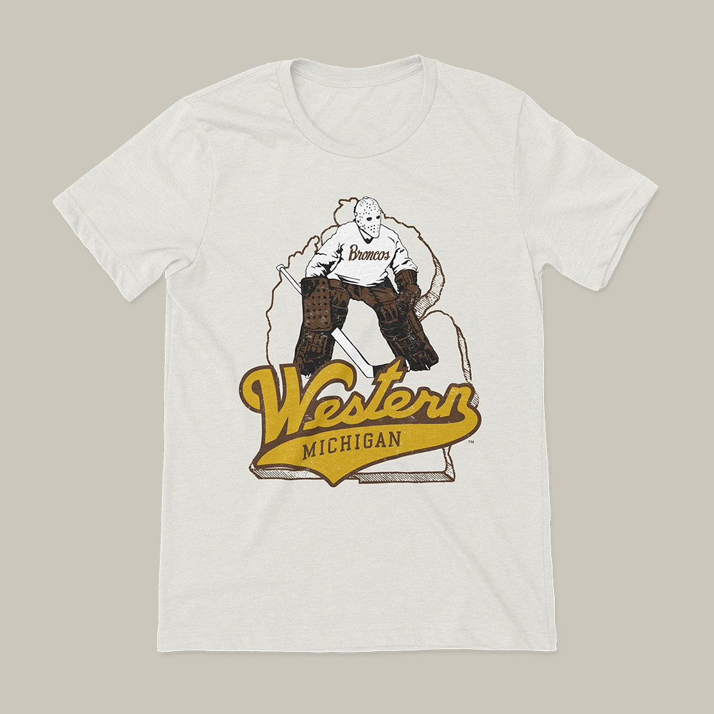 Western Michigan Vintage Hockey Territory T-Shirt 2026 Big Ten Tournament Champions Clothes Gift For Him