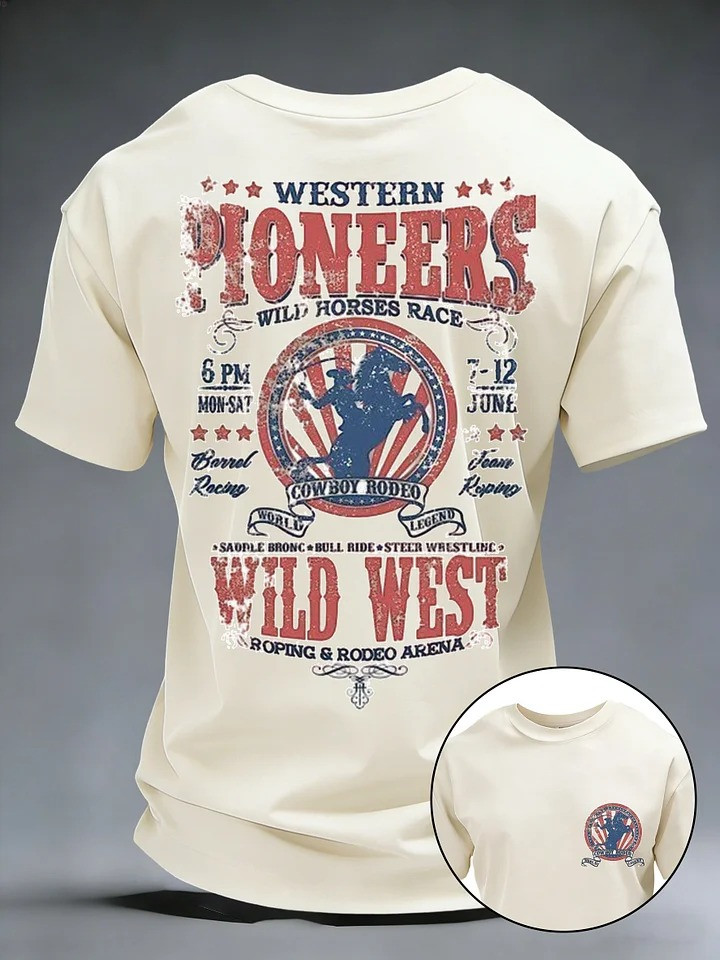 Western Pioneers T Shirt Wild West Rodeo Gift For Houston Texas Fans