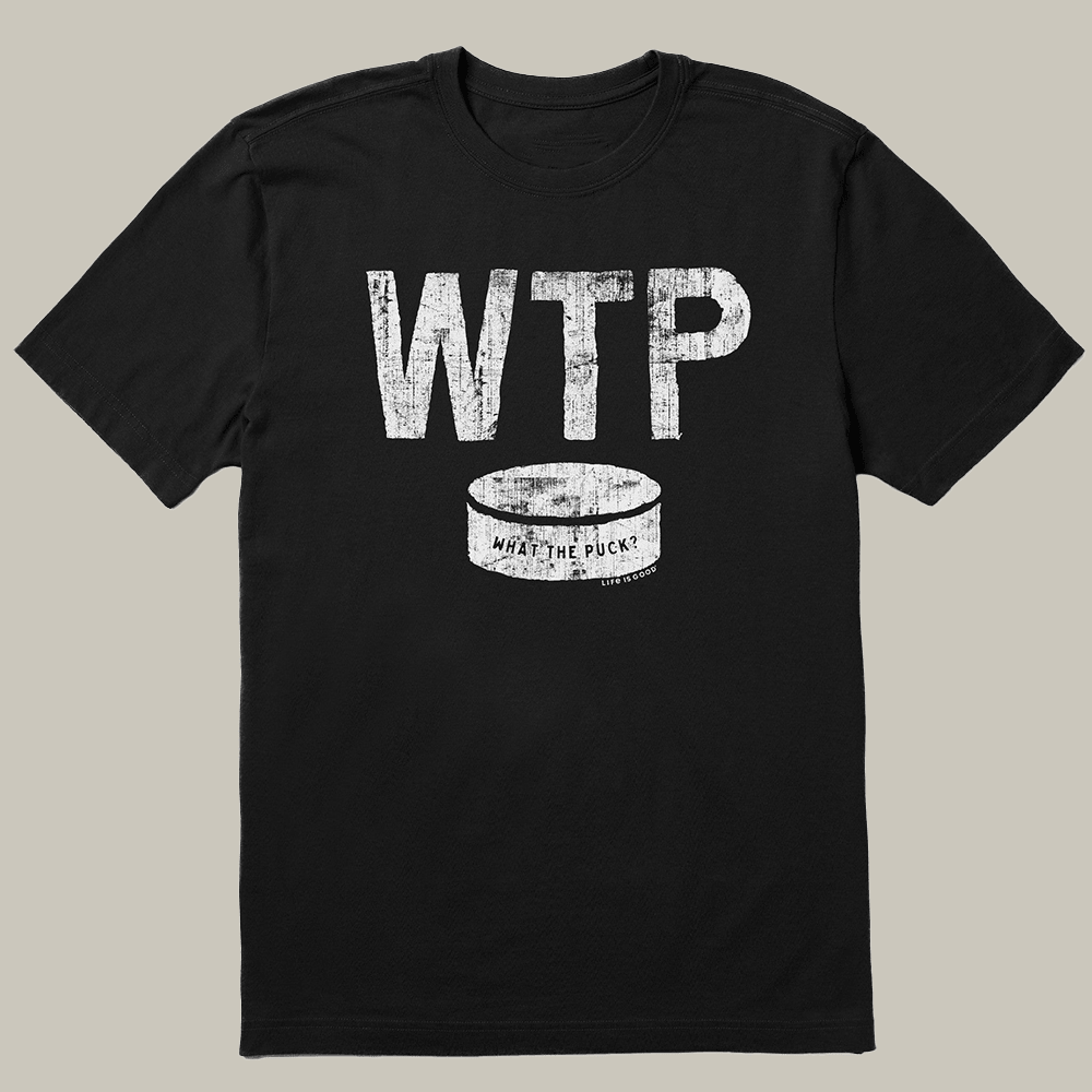 What The Puck Hockey T-Shirt Sport Themed Life Is Good Clothes Best Gift For Boyfriend