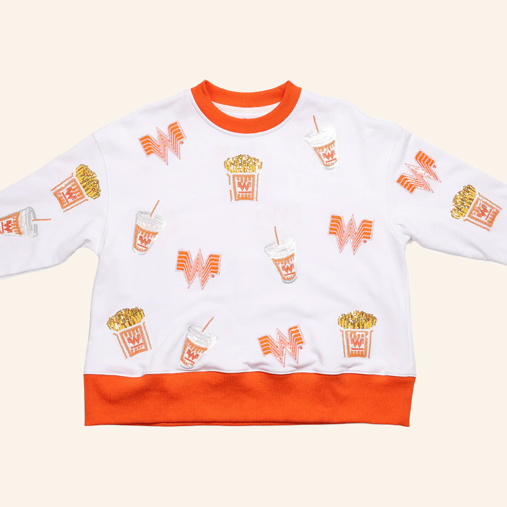 Whataburger Merch Brianna Cannon WB Meal Sweatshirt Best Gifts For Son