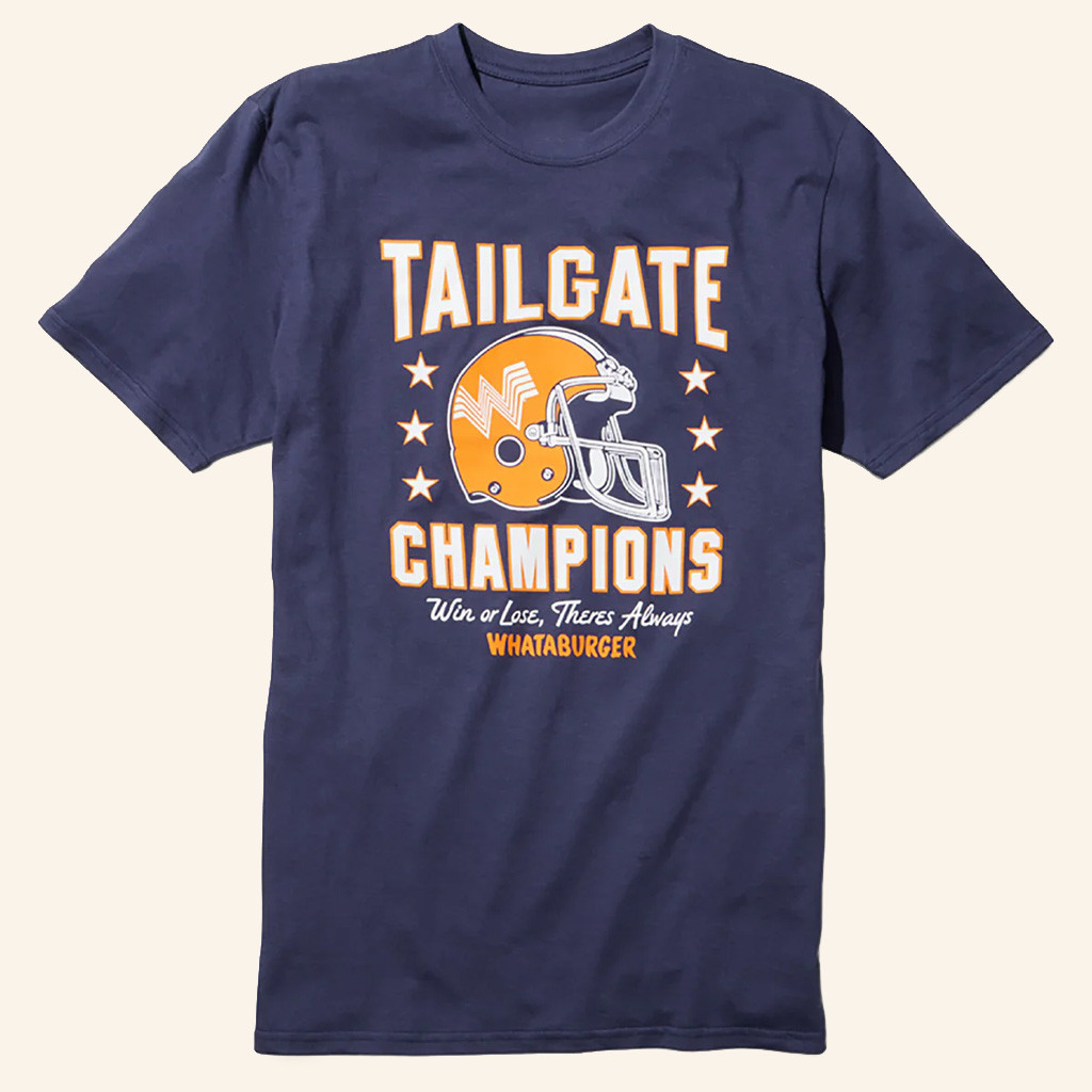 Whataburger Merch Magellan Outdoors x Whataburger Tailgate Champs T-Shirt Gifts For Father Whataburger Merch Magellan Outdoors x Whataburger Tailgate Champs T-Shirt Gifts For Father