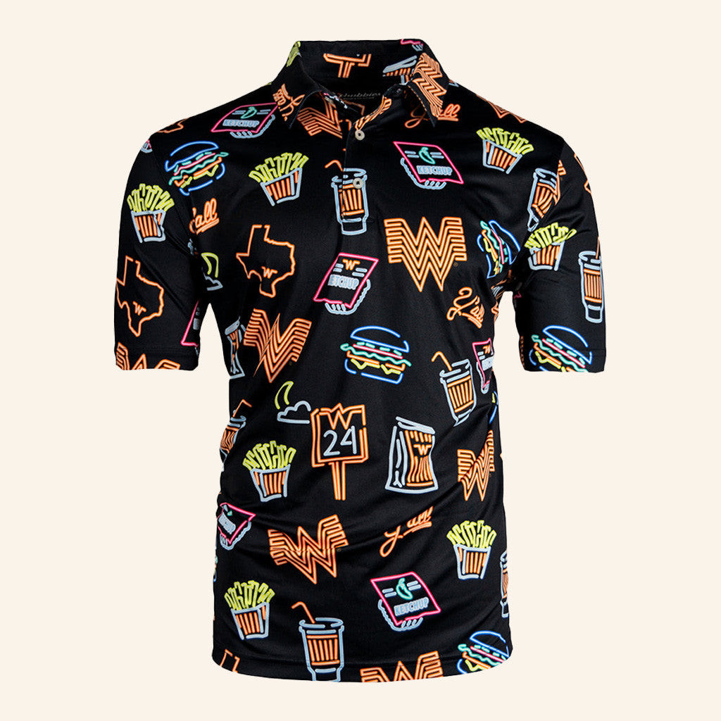 Whataburger Merch Neon Polo Shirt Birthday Ideas For Husband Whataburger Merch Neon Polo Shirt Birthday Ideas For Husband