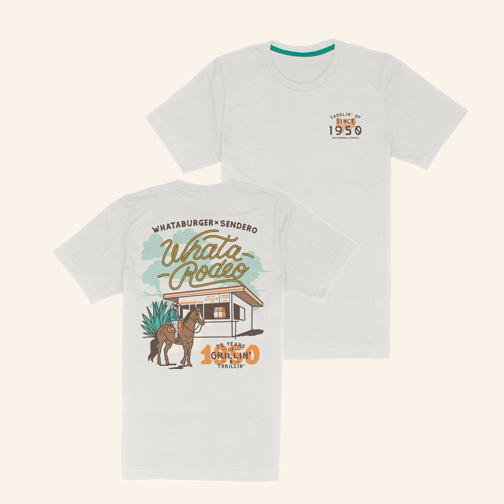 Whataburger Merch Sendero X Whataburger What Rodeo T-Shirt Best Gifts For Dad