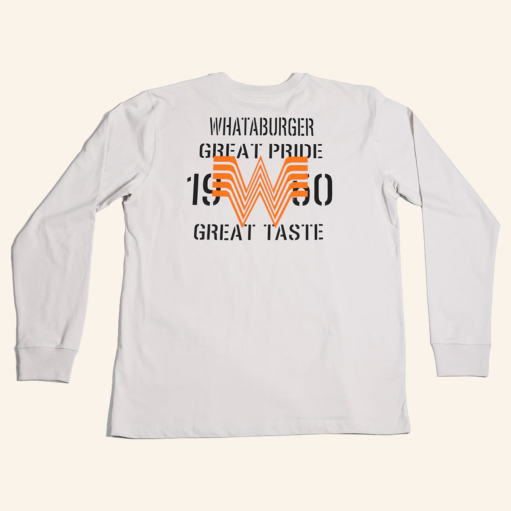 Whataburger Merch Sportiqe White Long Sleeve T-Shirt Whataburger Shirt Best Gifts For Father Whataburger Merch Sportiqe White Long Sleeve T-Shirt Whataburger Shirt Best Gifts For Father
