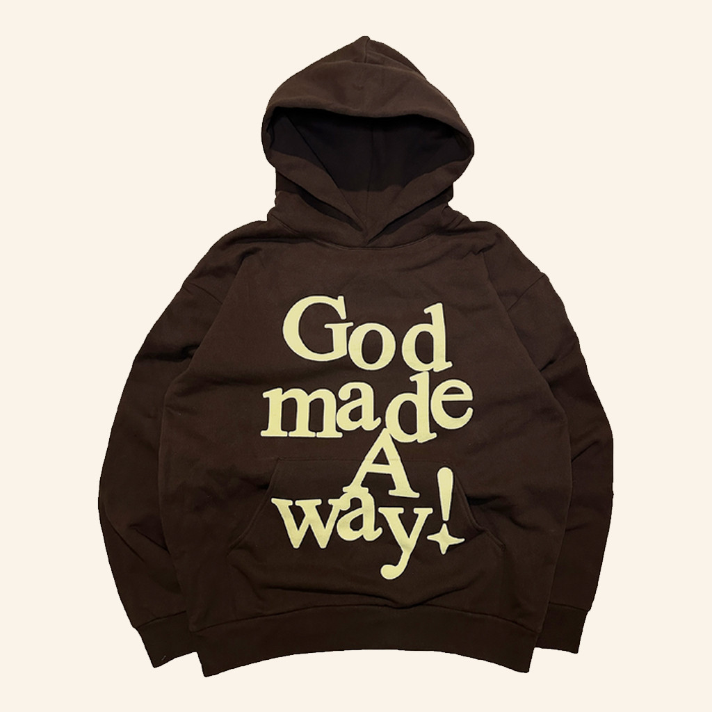 WHATUPRG Merch God Made A Way Hoodie Birthday Gift Ideas For Wife