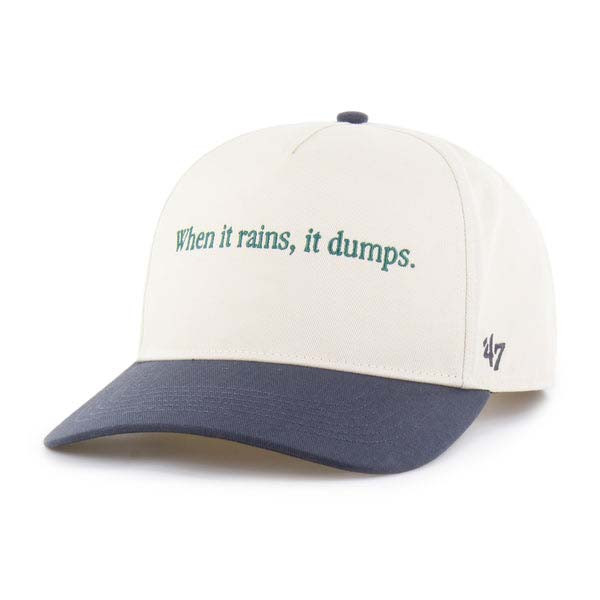 When It Rains It Dumps Baseball Hat Viral Sports Streetwear Fan Gear Gift For Meme Fans