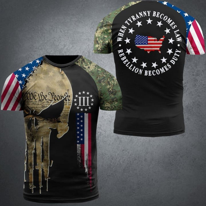 When Tyranny Becomes Law We The People Skull Shirt 2Nd Amendment Apparel For Gun Lovers When Tyranny Becomes Law We The People Skull Shirt 2Nd Amendment Apparel For Gun Lovers
