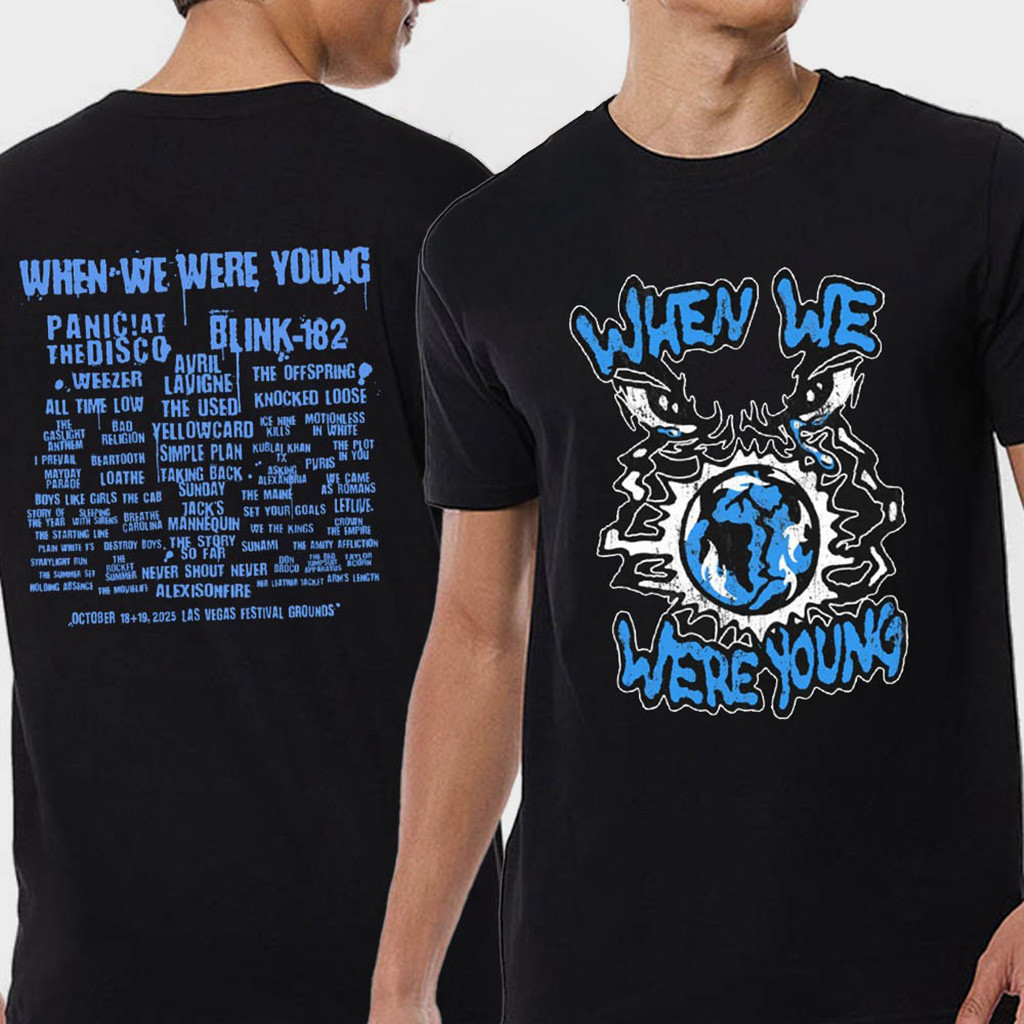 When We Were Young 2025 Overseer Lineup T-Shirt Fan Apparel Gifts For Dad When We Were Young 2025 Overseer Lineup T-Shirt Fan Apparel Gifts For Dad
