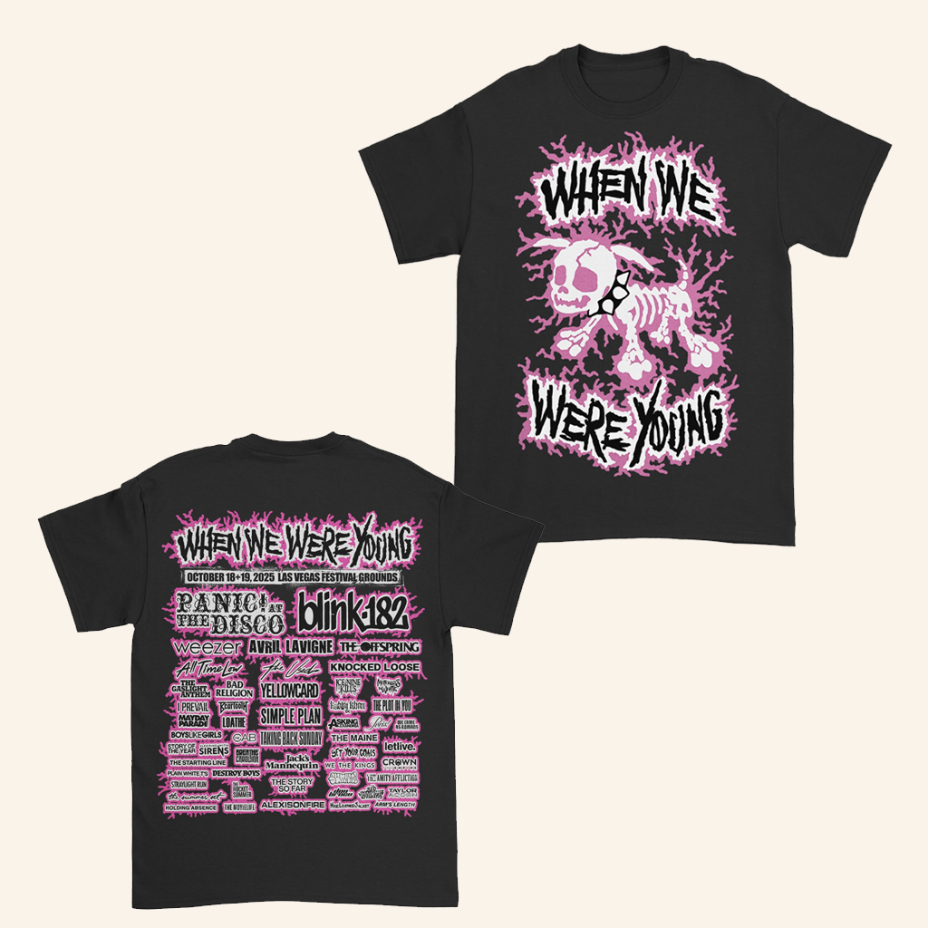 When We Were Young Festival Merch Electric Dog T-Shirt Xmas Gifts For Friends