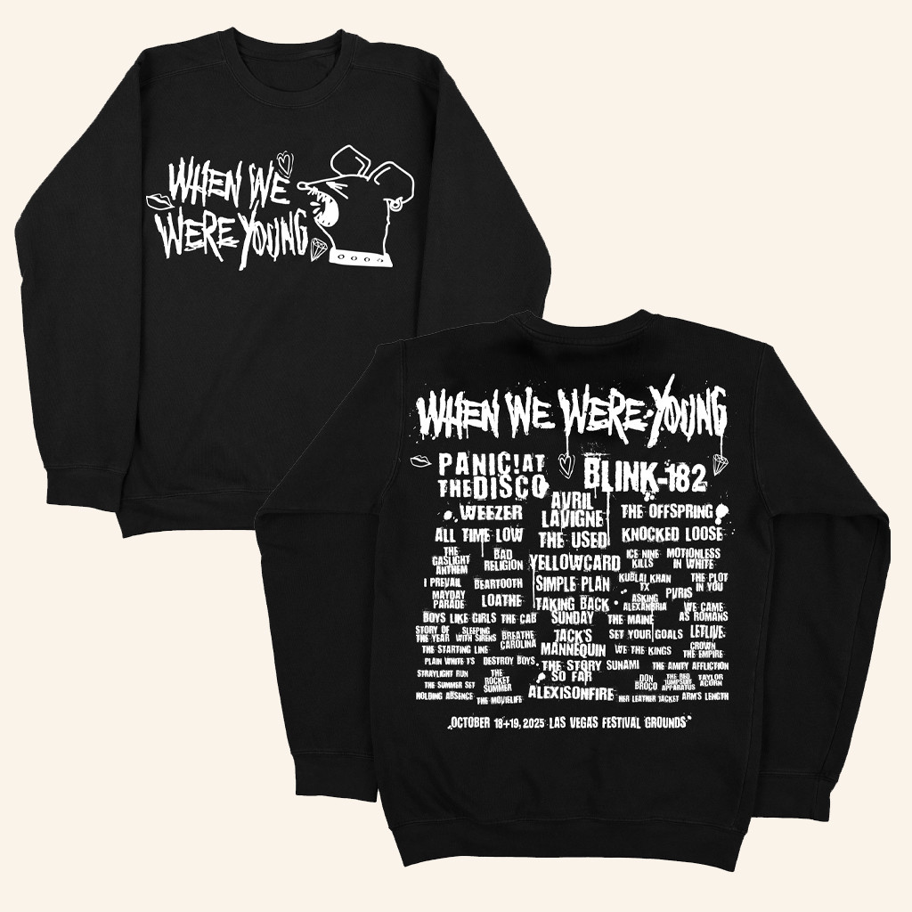 When We Were Young Festival Merch Screaming Rat Sweatshirt Xmas Gifts For Him When We Were Young Festival Merch Screaming Rat Sweatshirt Xmas Gifts For Him