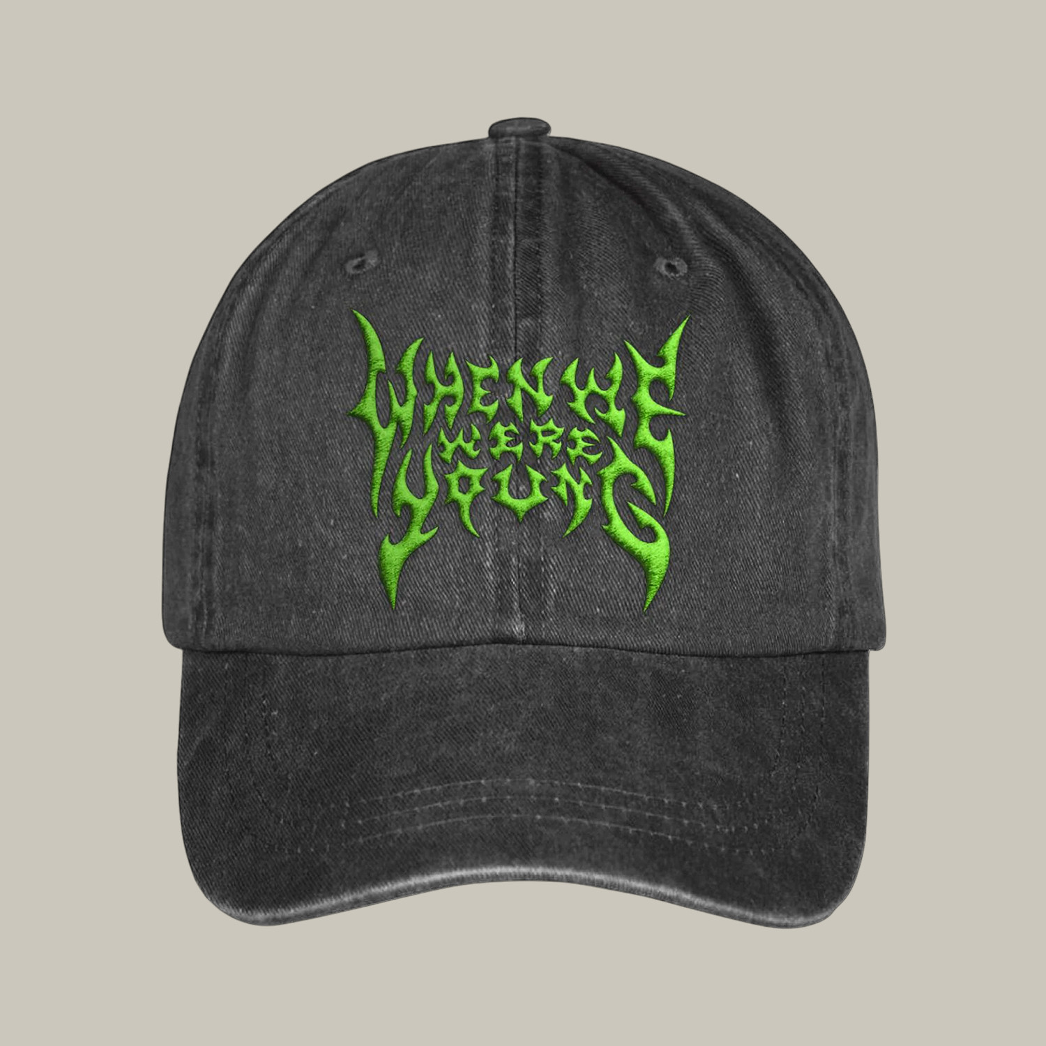 When We Were Young Hat Vegas Festival Apparel Baseball Cap Gifts For Music Lovers