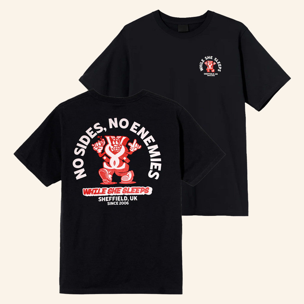 While She Sleeps Merch Mascot T-Shirt Gifts For Besties While She Sleeps Merch Mascot T-Shirt Gifts For Besties