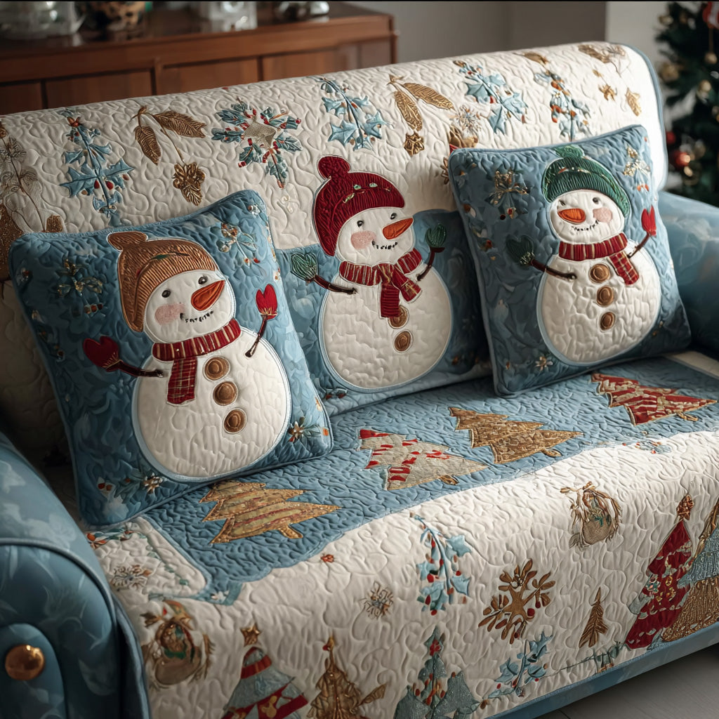 Whisper Frost Quilted Sofa Cover Sofa Protector Cover Gift Experiences For Couples