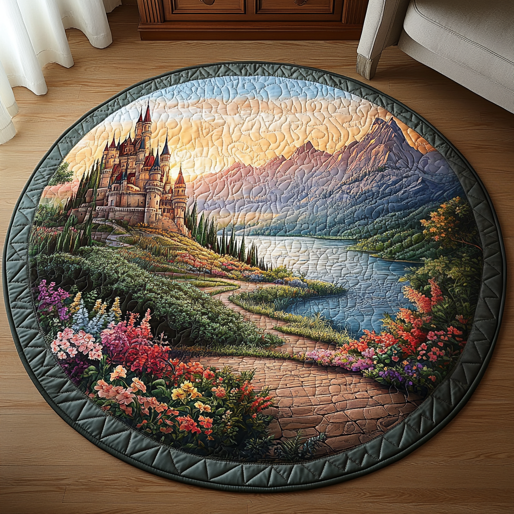 Whispering Glen Quilted Round Mat Front Door Entryway Ideas Fun Gifts For Farmers