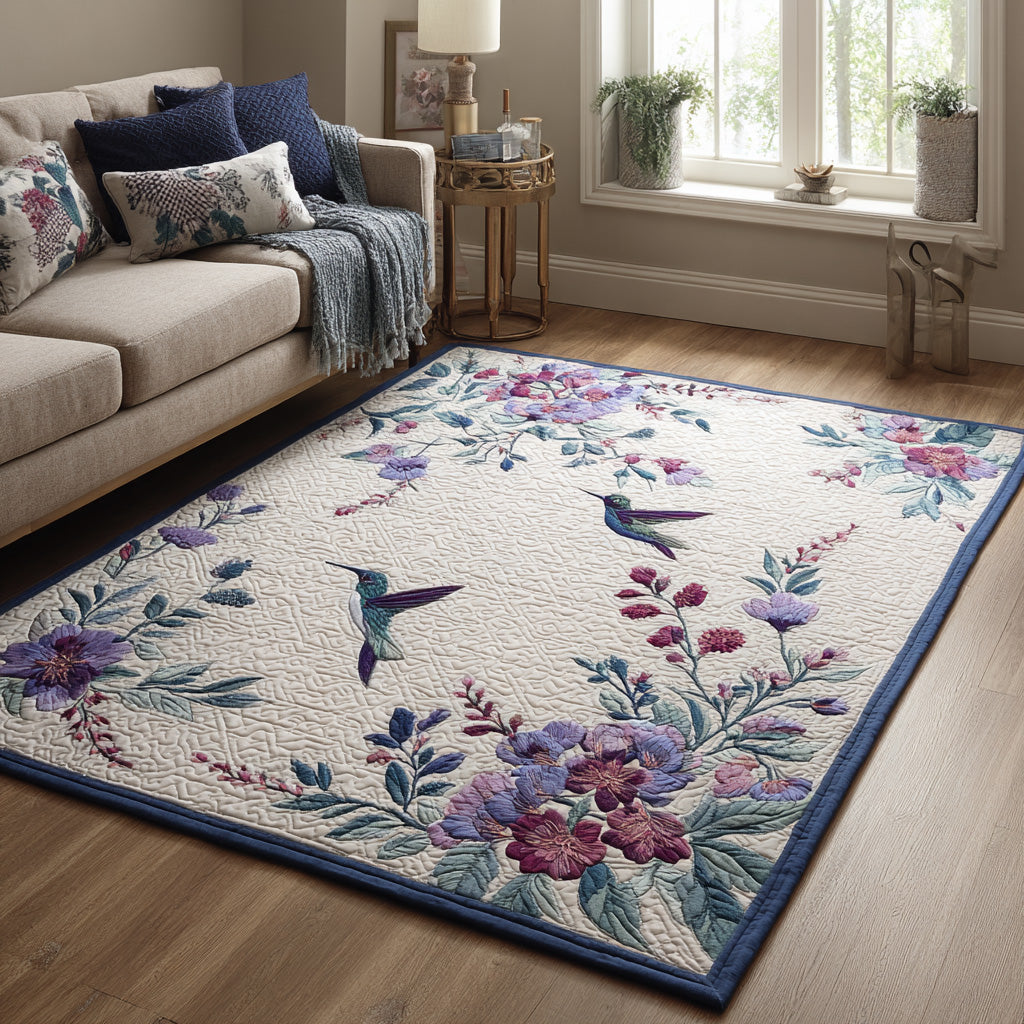 Whispering Wings Area Rug Christmas Entry Way Decor Hummingbird Gifts For Women