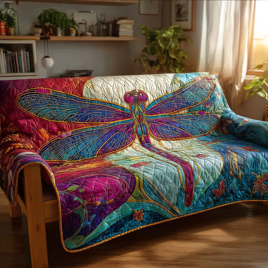 Whisperwing Path Quilted Sofa Cover Sofa Seat Covers Grandparent Christmas Present Ideas