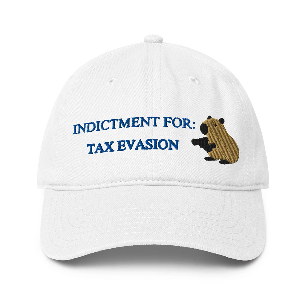 Whistlin Diesel Merch Embroidered Tax Evasion Hat Birthday Gift For Husband