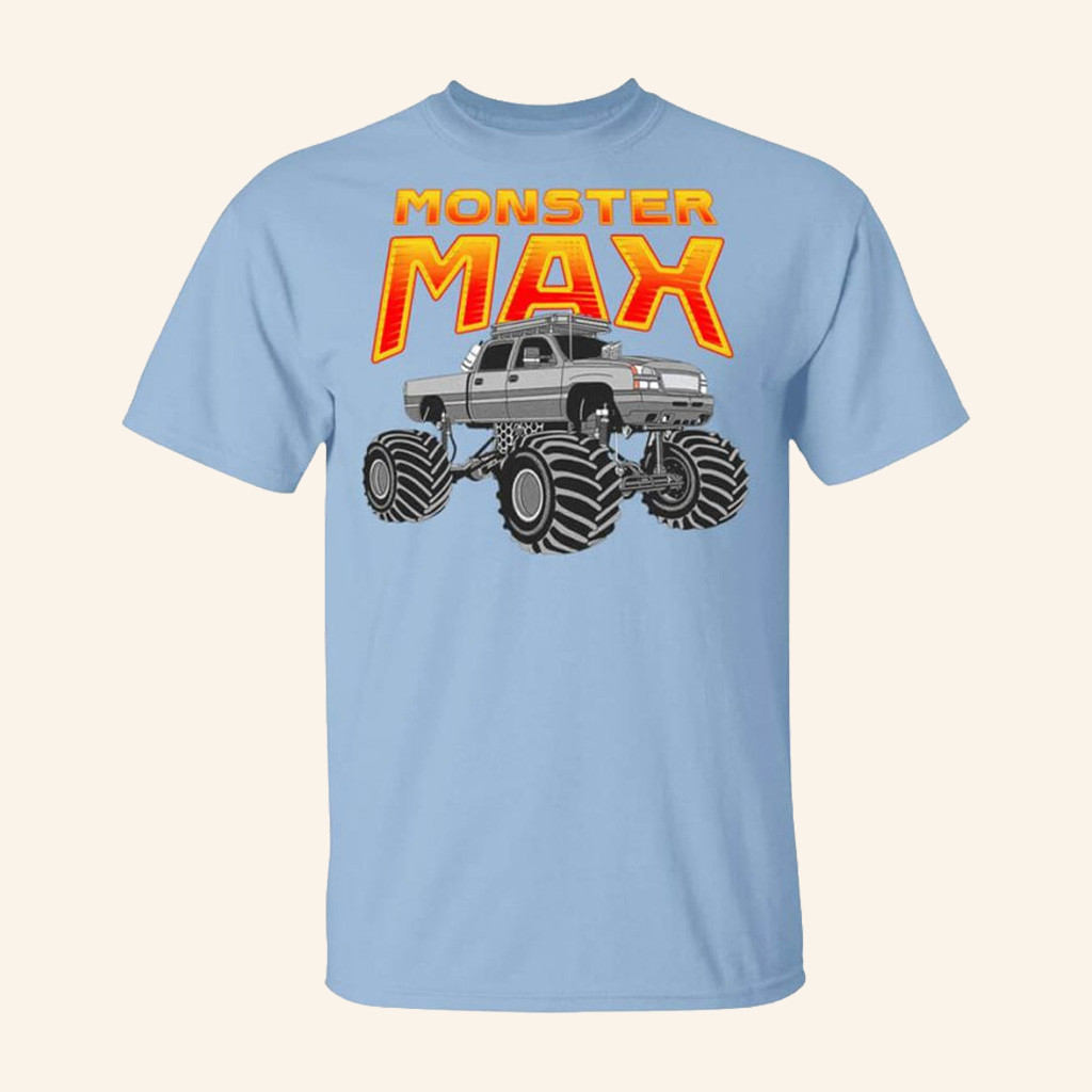 WhistlinDiesel Merch WhistlinDiesel Monster Max Shirt Gift Ideas For Son