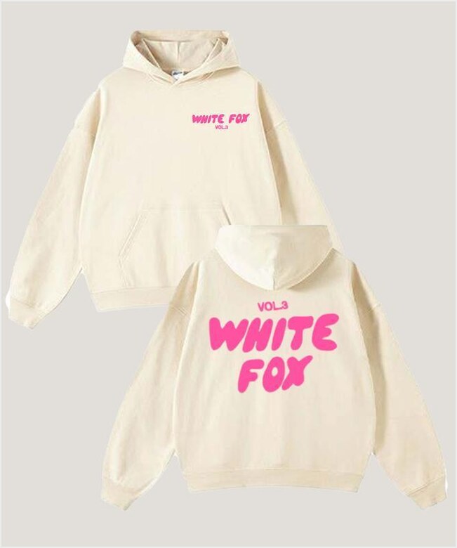 White Fox Merch Hoodie Pink With Love In The Moment Oversized Hoodie Gifts For Sister Merch Clothing White Fox Merch Hoodie Pink With Love In The Moment Oversized Hoodie Gifts For Sister Merch Clothing