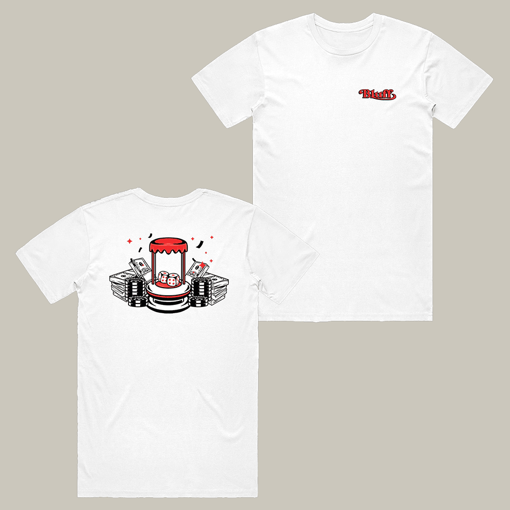 White Hot Roll Got Bluff T-Shirt Poker Clothing Unique Gift For Casion Players