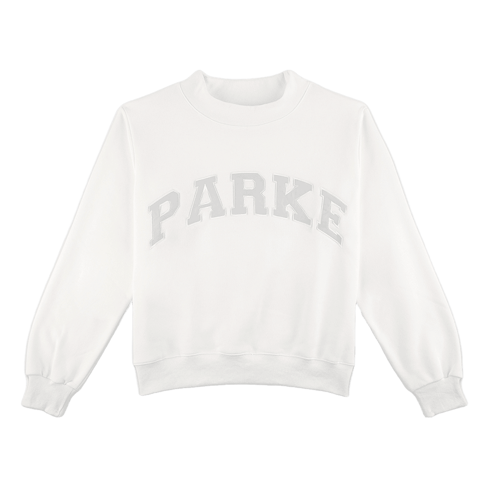 White Parke Sweatshirt Parke Summer Drop Best Gifts For Wife