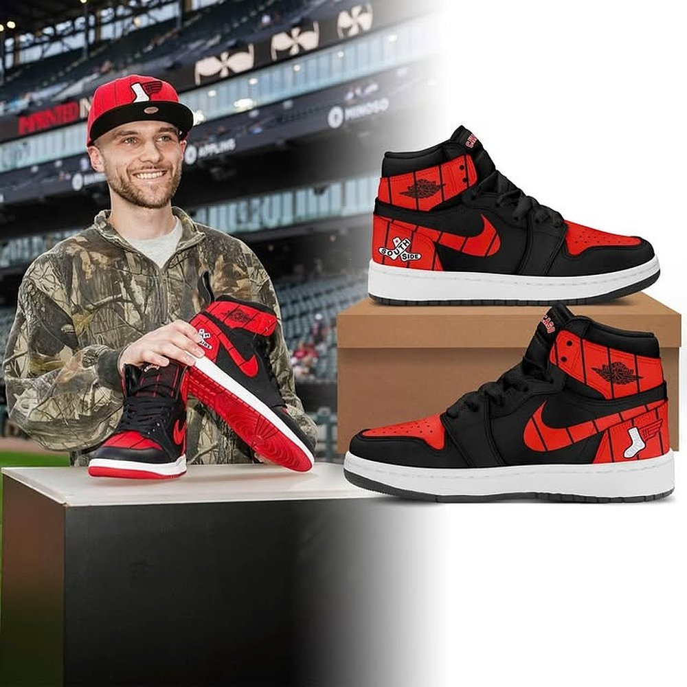 White Sox Bred In Chicago City Connect Limited Edition Sneakers Special Gift For Baseball Fans