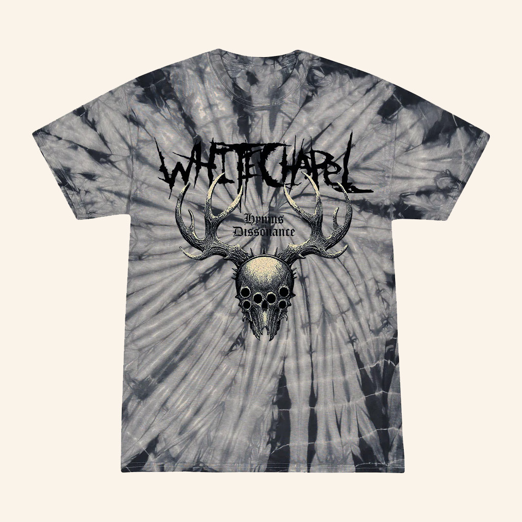Whitechapel Band Merch Dissonance Spider Grey Tie Dye T-Shirt Gifts For Father Whitechapel Band Merch Dissonance Spider Grey Tie Dye T-Shirt Gifts For Father
