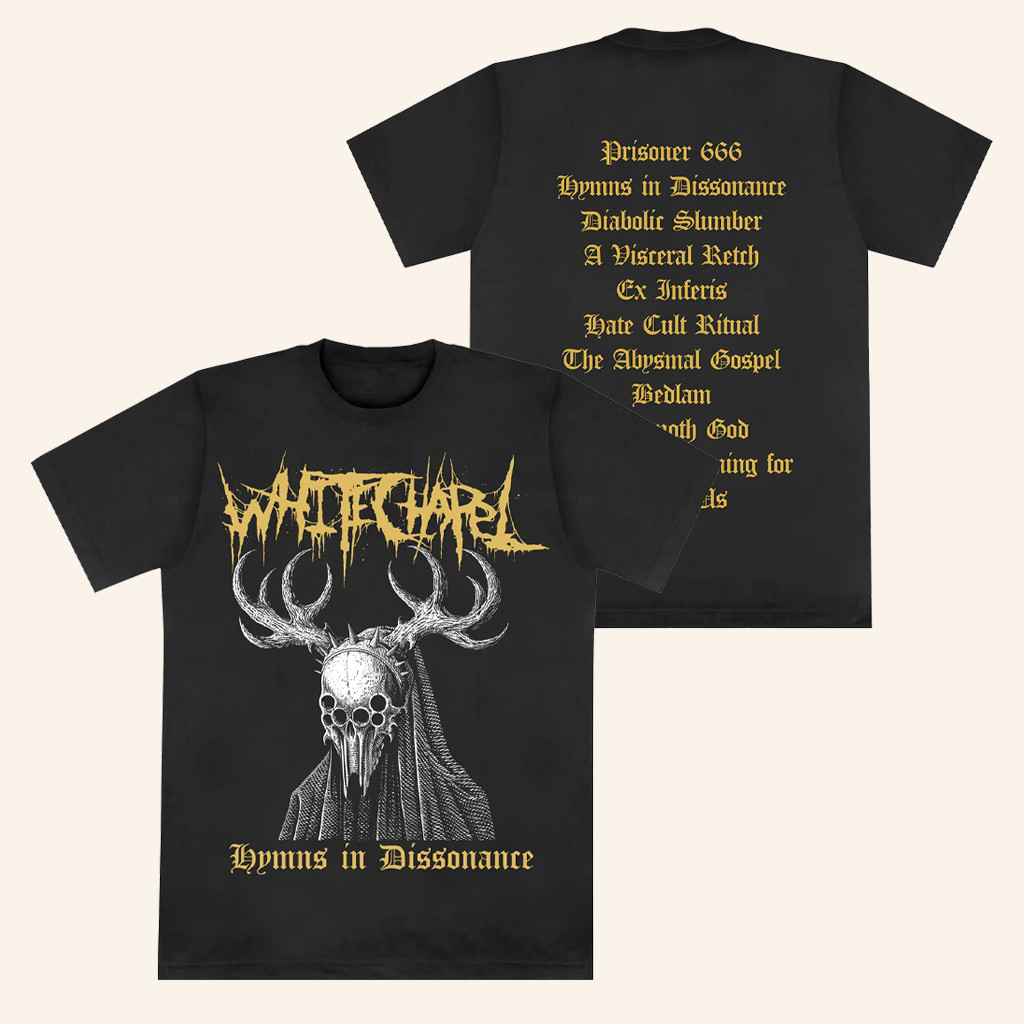 Whitechapel Band Merch Mask Black T-Shirt Best Gifts For Music Lovers