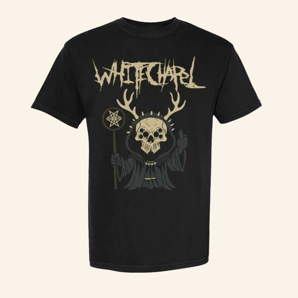 Whitechapel Band Merch Park Leader Black T-Shirt Gifts For Music Enthusiasts