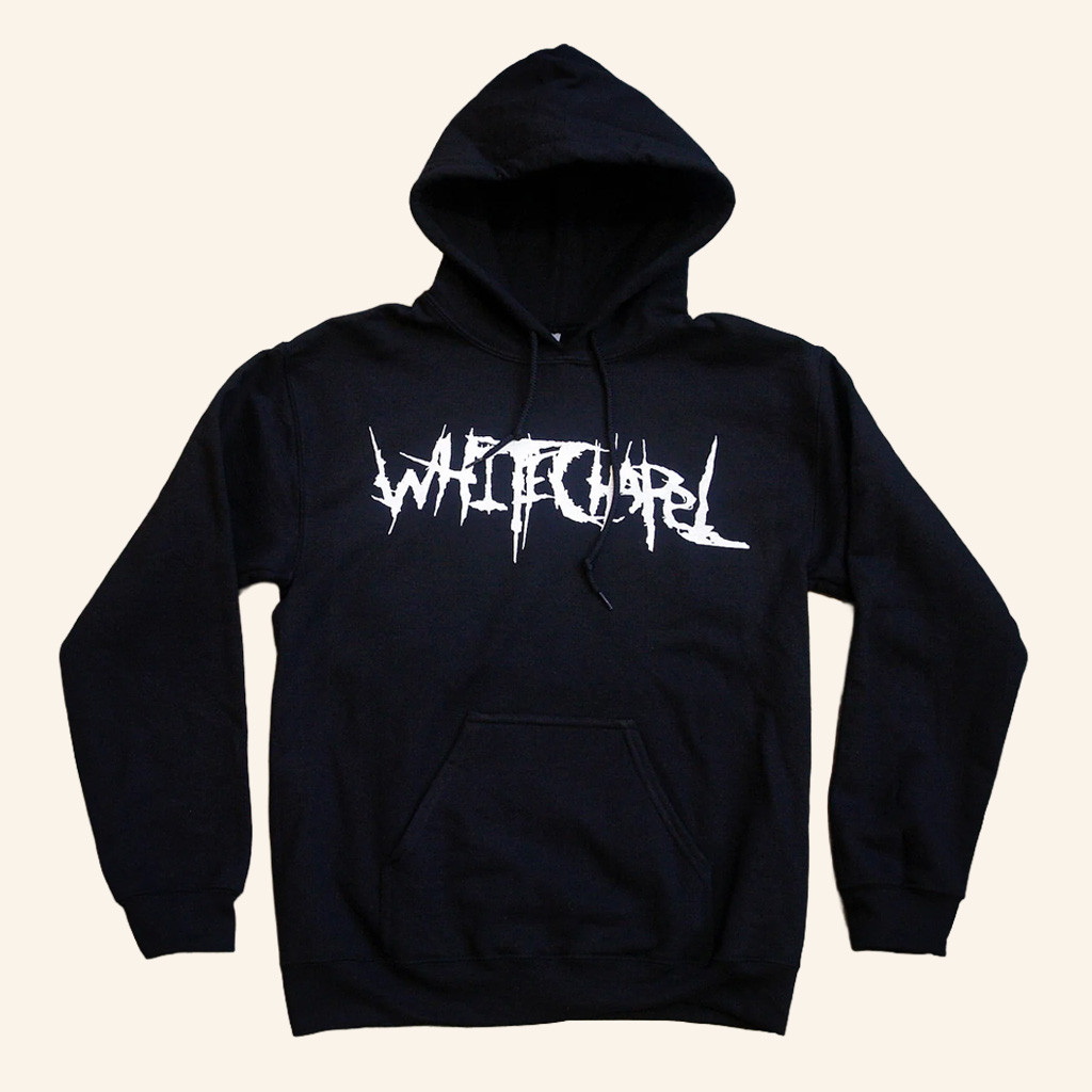 Whitechapel Merch Classic Logo Black Hoodie Christmas Gifts For Dad