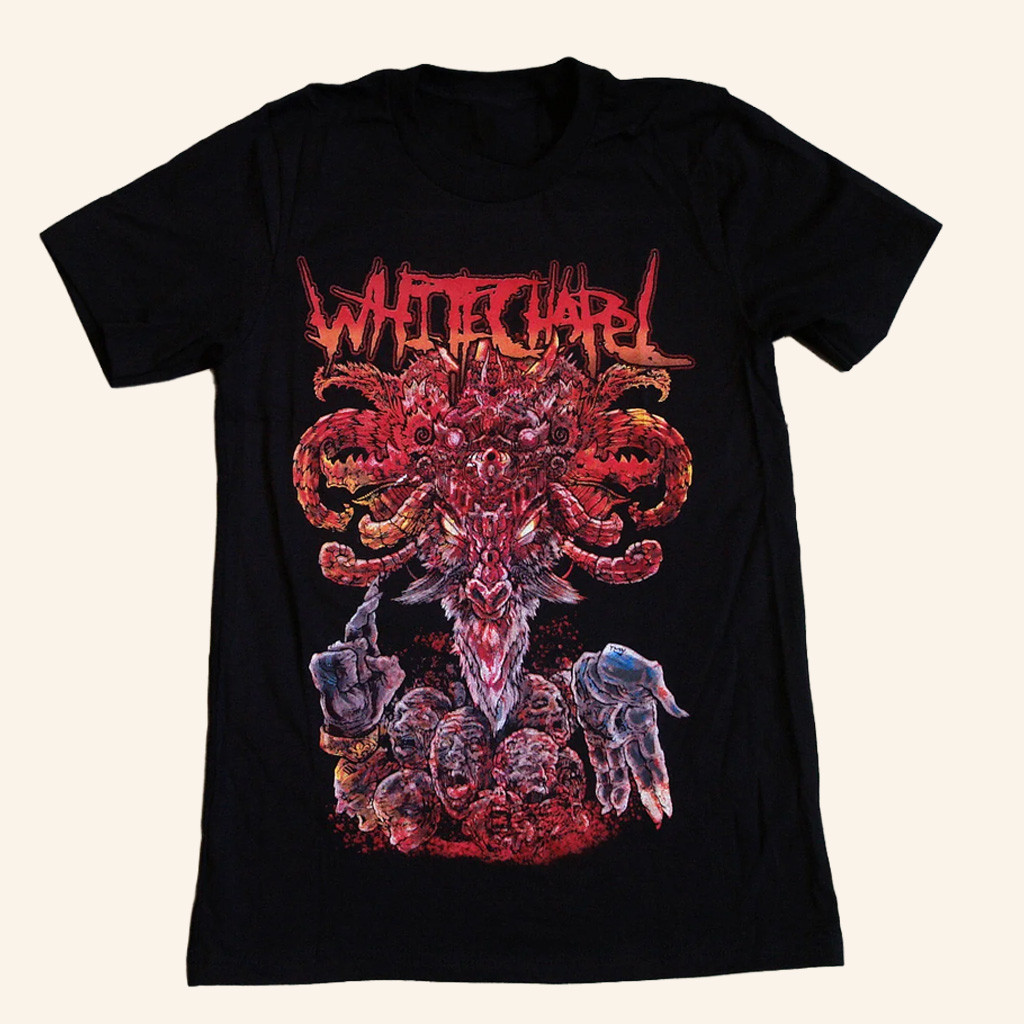 Whitechapel Merch Possession Black T-Shirt Whitechapel Shirt Gifts For Dad