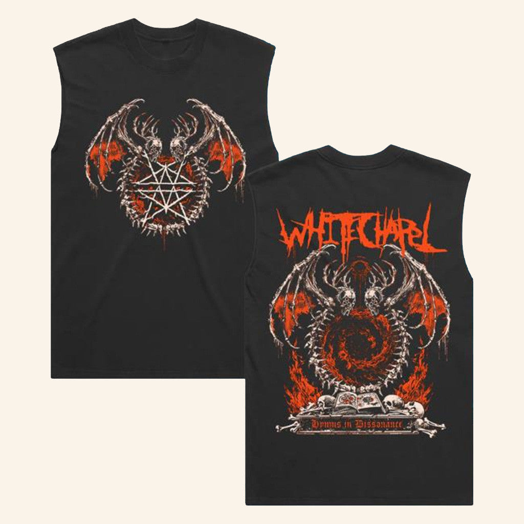 Whitechapel Merch Sepulcher Faded Black Tank Top Gifts For Father Whitechapel Merch Sepulcher Faded Black Tank Top Gifts For Father