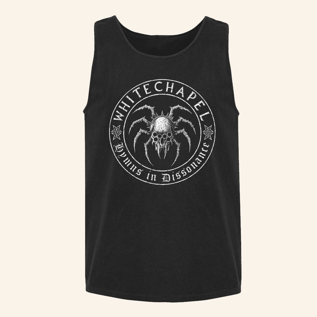 Whitechapel Merch Spider Skull Black Tank Top Gifts For Husband Whitechapel Merch Spider Skull Black Tank Top Gifts For Husband