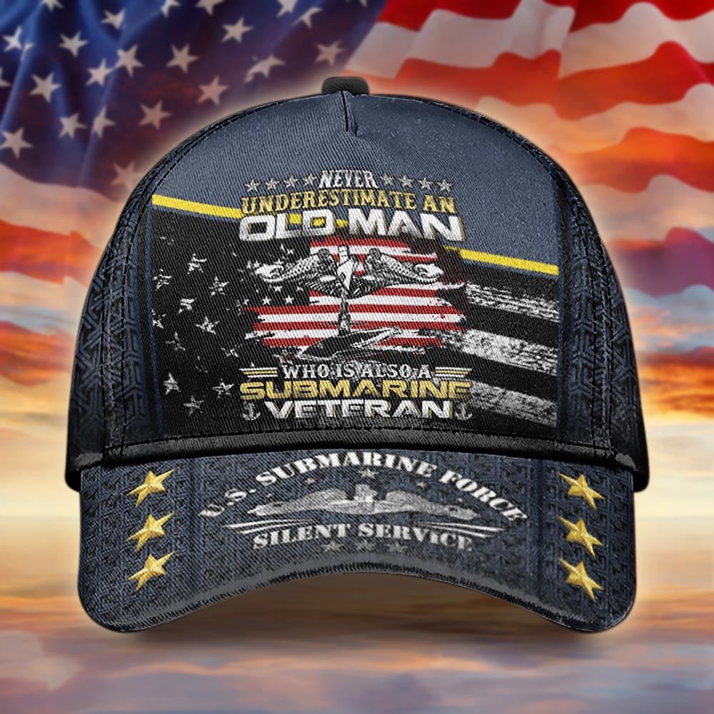 Who Is Also A Submarine Veteran Hat Patriotic Cap Veteran's Day Gifts