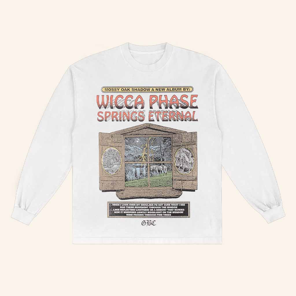 Wicca Phase Merch Mystic Window Long Sleeve Shirt Birthday Gifts For Music Lovers Wicca Phase Merch Mystic Window Long Sleeve Shirt Birthday Gifts For Music Lovers
