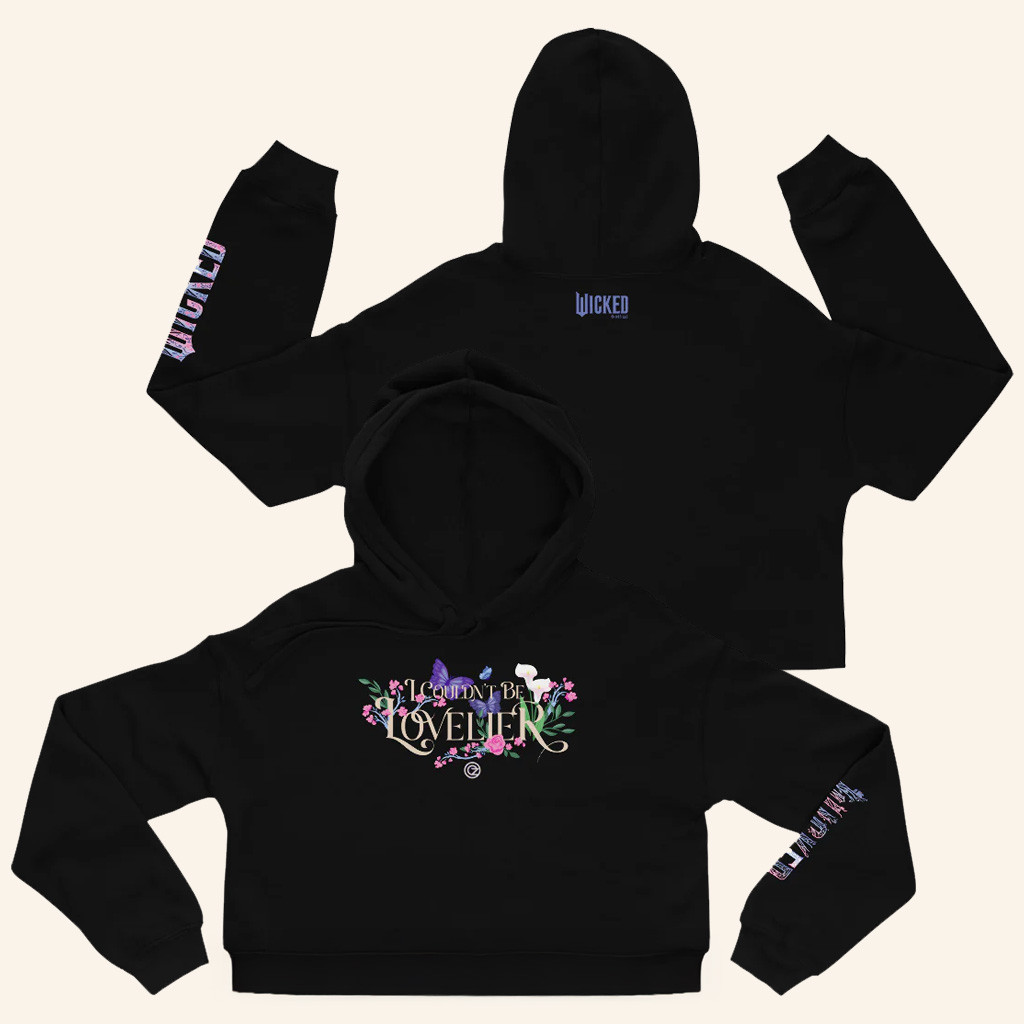 Wicked Merch I Couldn't Be Lovelier Cropped Hoodie Great Gifts For Girlfriend Wicked Merch I Couldn't Be Lovelier Cropped Hoodie Great Gifts For Girlfriend