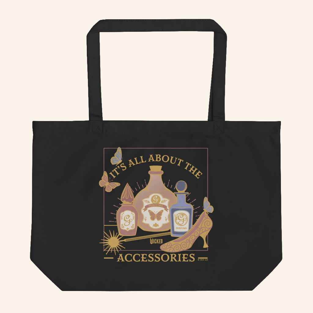Wicked Merch It's All About The Accessories Tote Bag Gifts For Besties Wicked Merch It's All About The Accessories Tote Bag Gifts For Besties