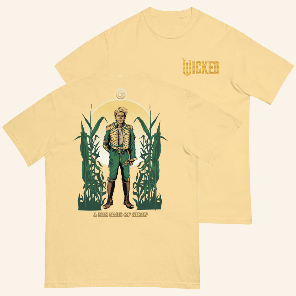 Wicked Merch Scarecrow A Man Made Of Straw T-Shirt Best Gifts For Friends